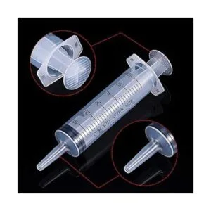 4 paquetes de jeringas de plástico con medición de_4
