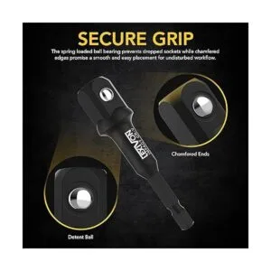 LEXIVON Juego de adaptadores de enchufe de grado de_5