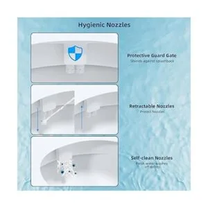 Hibbent Bidé para asiento de inodoro con doble boquilla_5