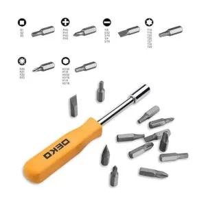 DEKOPRO Juego de herramientas de 65 piezas para el hogar