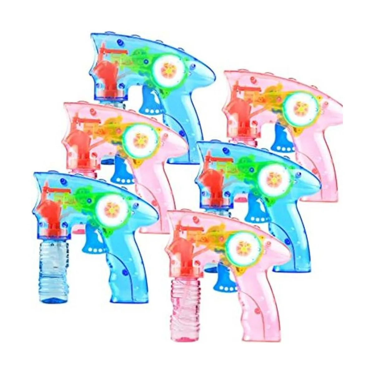 6 piezas de de burbujas con luz LED no necesita_1