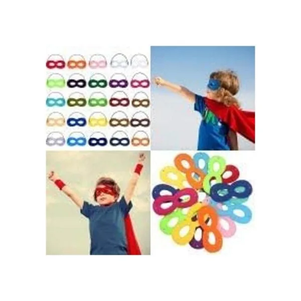 Máscaras de superhéroe para niños fiesta de cosplay_4