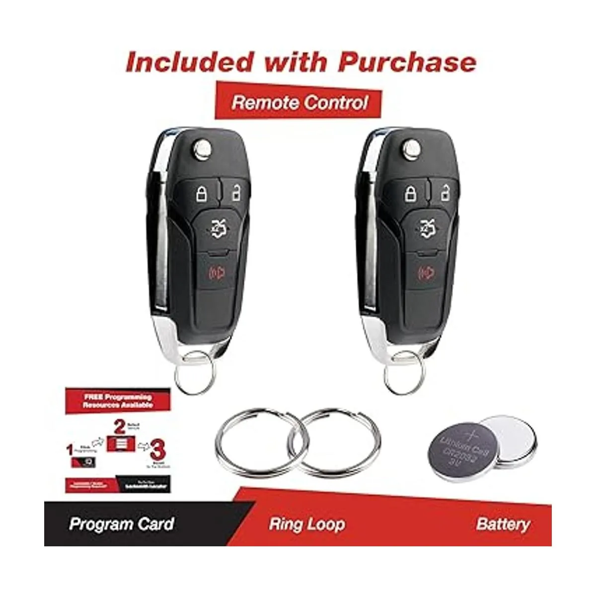 KeylessOption Llavero de encendido sin llave para Ford_2