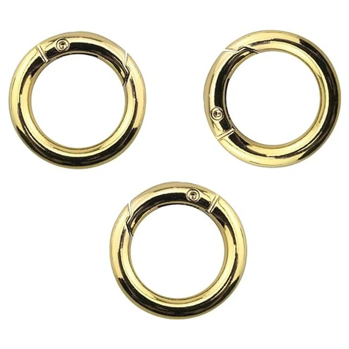 JCBIZ 6 ganchos de resorte redondos de 1.378 in para_4