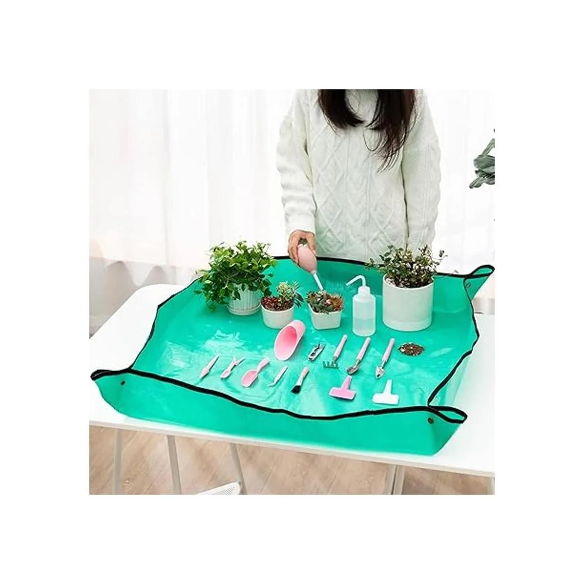 Melphoe Juego de 12 herramientas de jardinería para