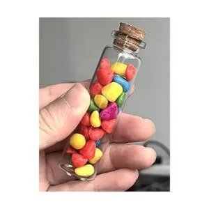 MaxMau Botellas de vidrio pequeñas de 0.7 fl oz frascos_4