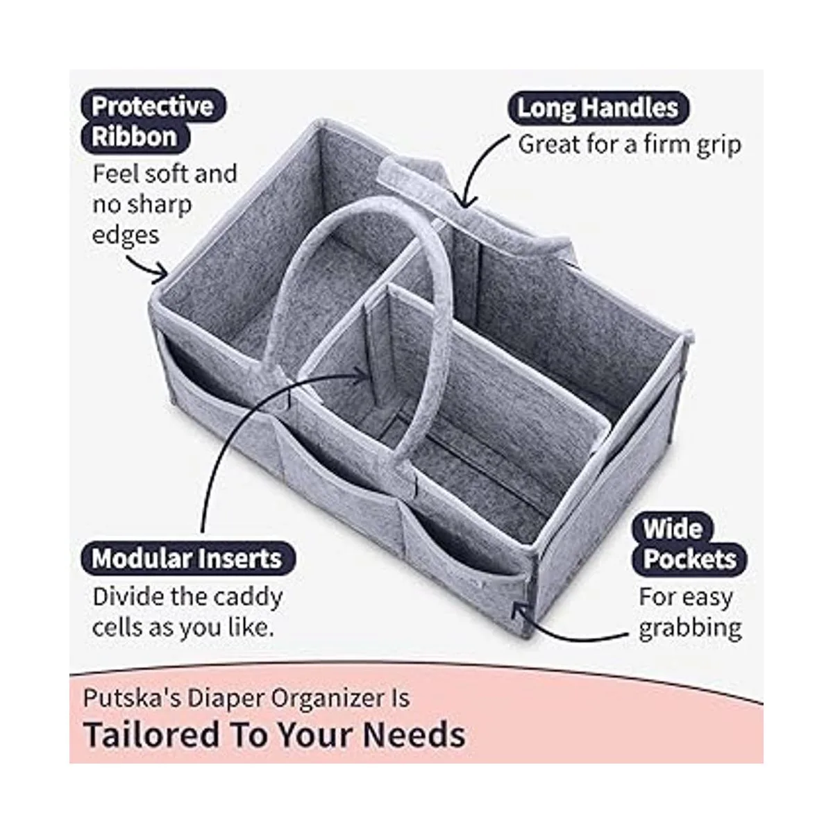 Putska Cesta organizadora de pañales para bebé un_2