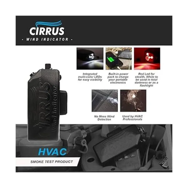 Cirrus Indicador de viento kit de herramientas HVAC con_3