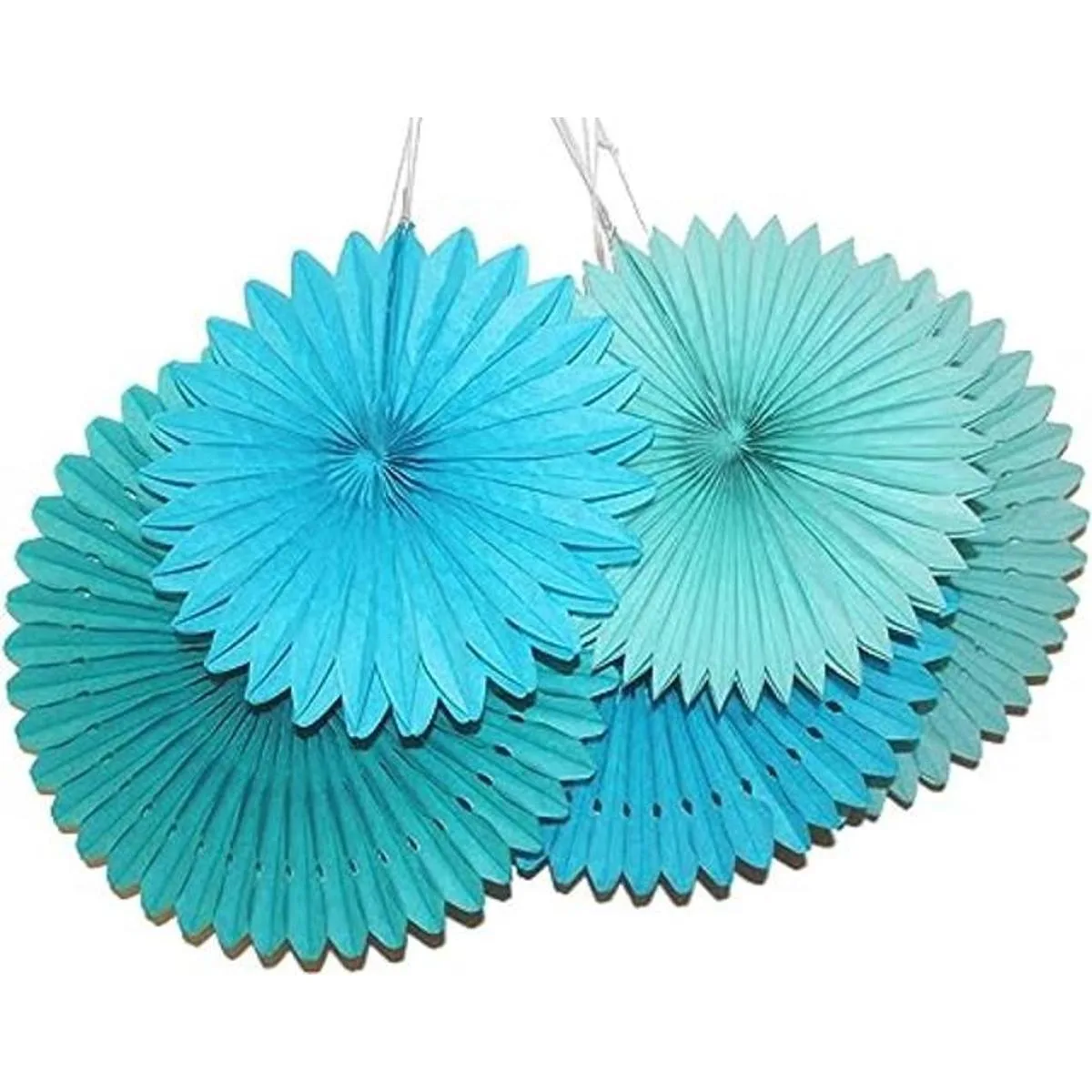 Abanicos de papel de 12.0 in 16.0 in varios abanicos de_1