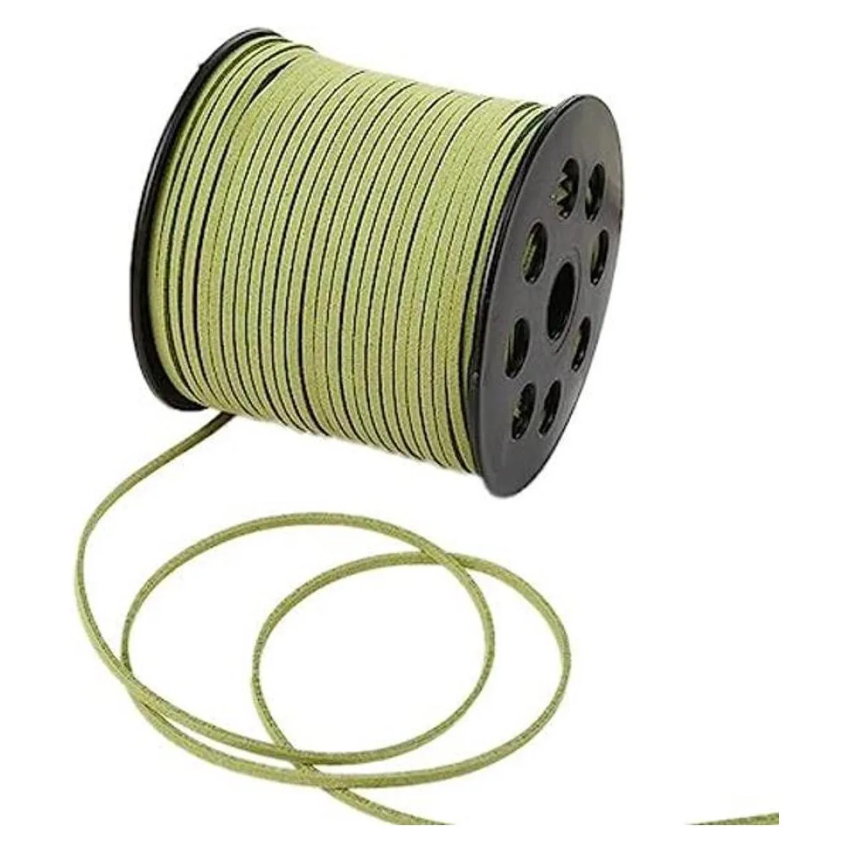 Cordón de encaje de ante sintético de 100 metros suave