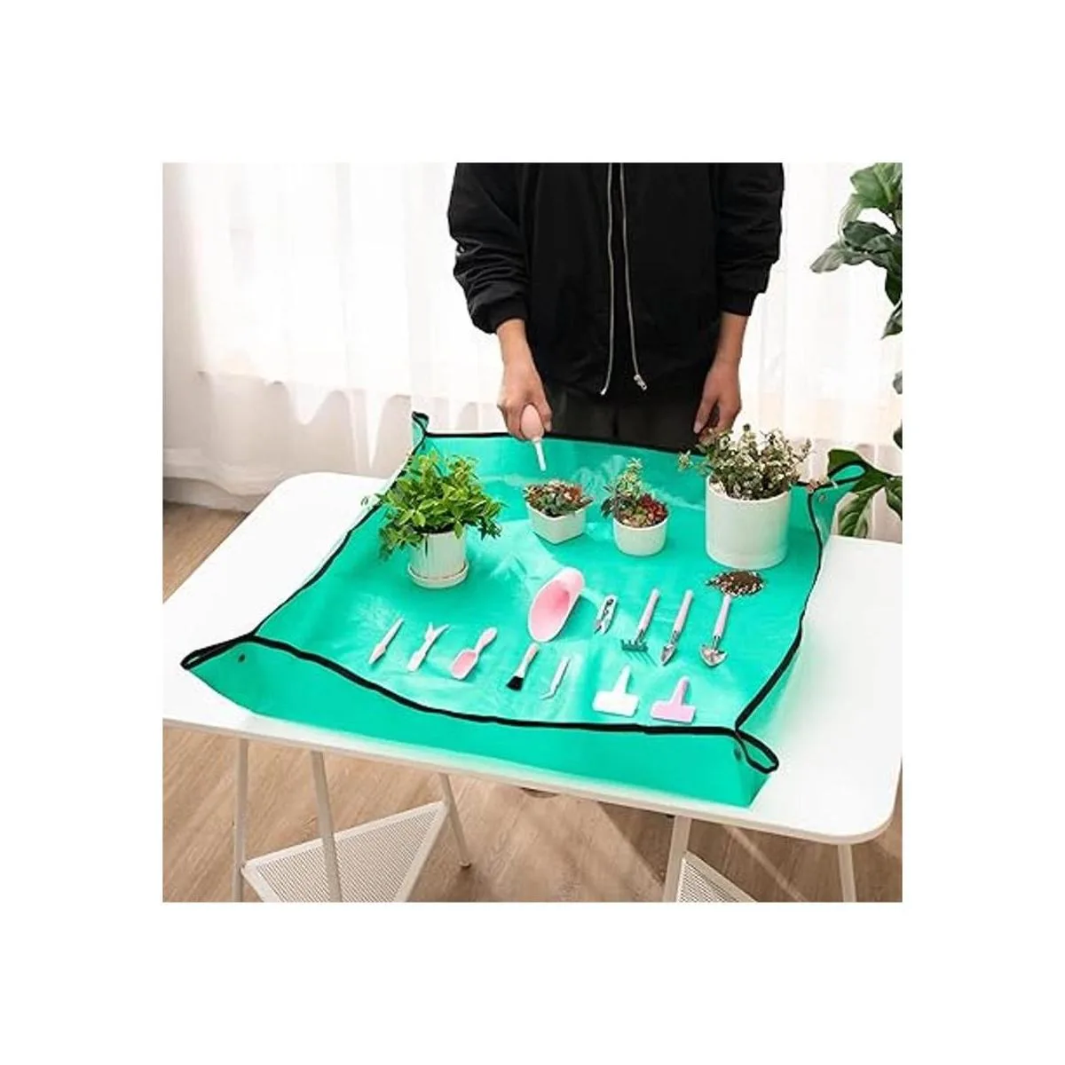 Melphoe Juego de 12 herramientas de jardinería para