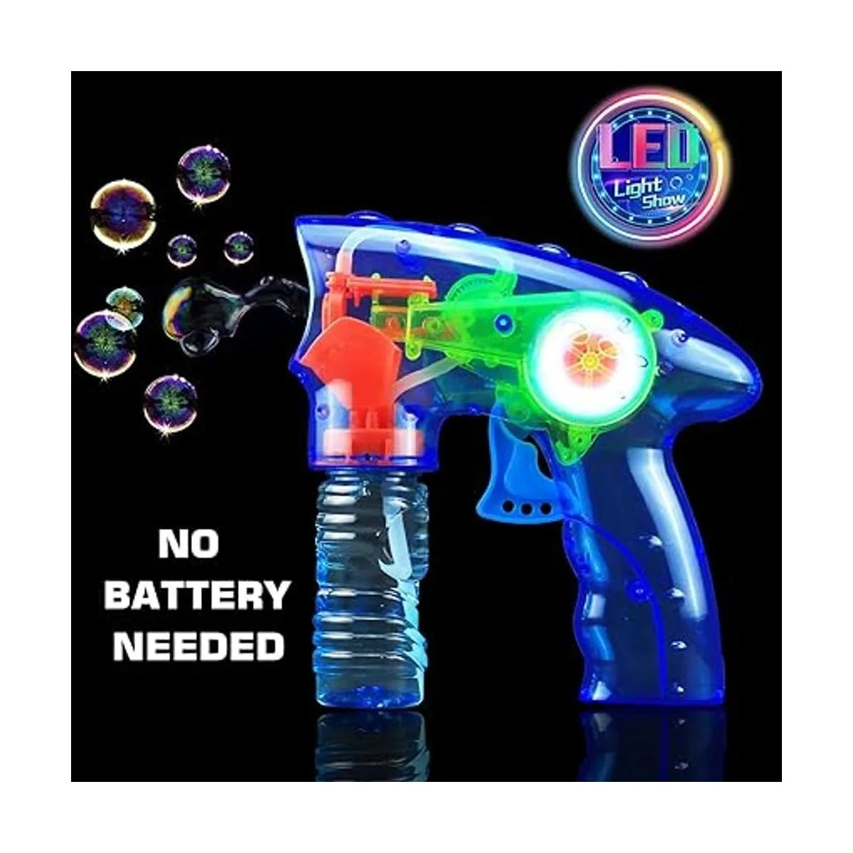 6 piezas de de burbujas con luz LED no necesita_3