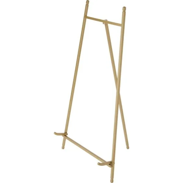 Bards Caballete de metal satinado en tono dorado 16_1