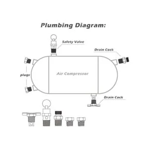 Hromee Kit de válvula de drenaje de 5 piezas de 14_6