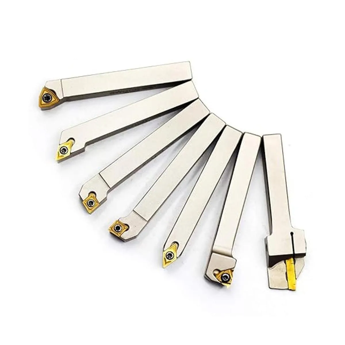 OSCARBIDE Juego de 7 piezas de mango CNC de 38 pulgadas