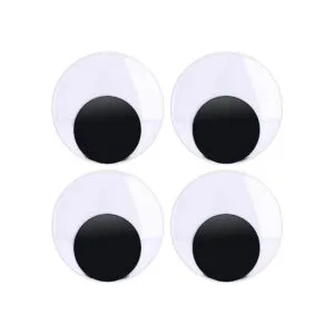 Sunmns Ojos de plástico de gran tamaño de 4 pulgadas con