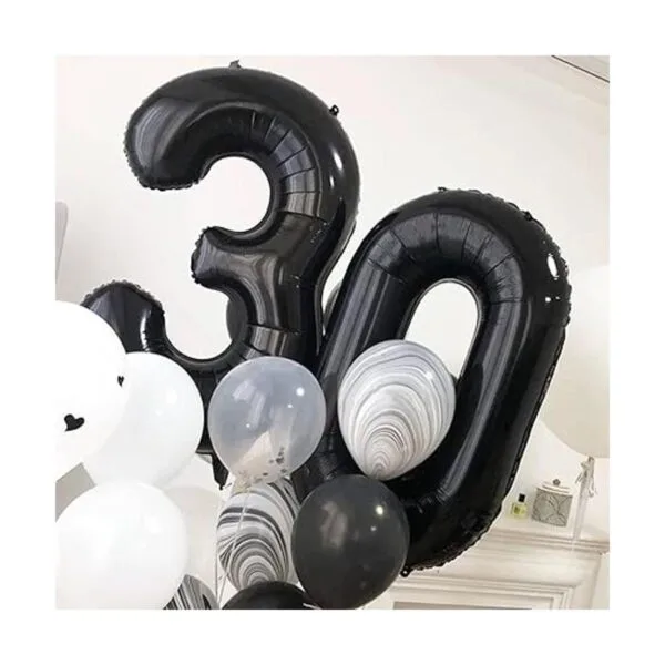 Globos de números gigantes de elfos de aluminio de tamaño_5