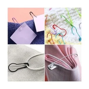 1200 pines de seguridad de metal de 22 colores bulbos de