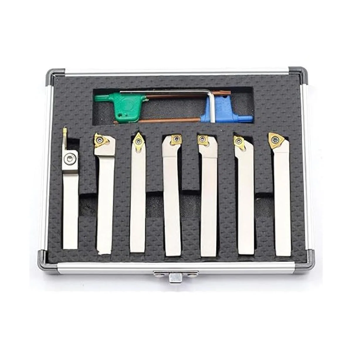 OSCARBIDE Juego de 7 piezas de mango CNC de 38 pulgadas