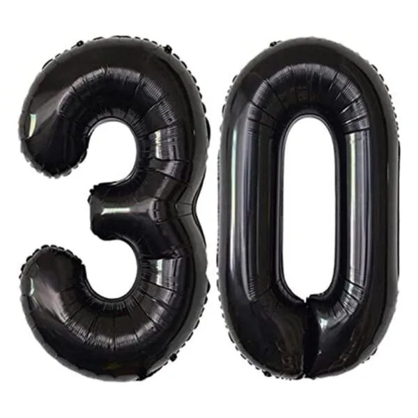 Globos de números gigantes de elfos de aluminio de tamaño_1