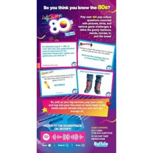 BUFFALO Games Like Totally 80s Juego de trivia de_2