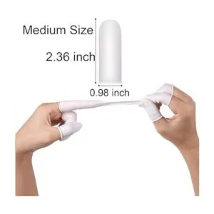 Cunas de látex medianas para dedos de goma antiestática_4