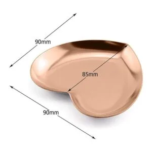 JCBIZ Bandeja de almacenamiento de metal con forma de_3