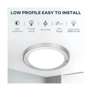 Lámpara de techo LED de montaje empotrado equivalente a_3