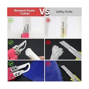 RoMech Cortador de tela de 100 W cuchillo caliente