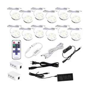 AIBOO Kit de iluminación para debajo del gabinete luces_1