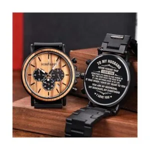 BOBO BIRD Relojes de madera grabados personalizados para_2