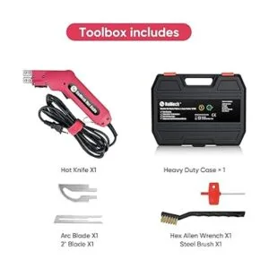 RoMech Cortador de tela de 100 W cuchillo caliente