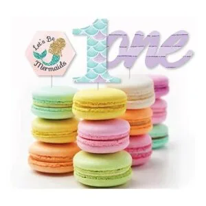 Cortes de fiesta de primer cumpleaños diseño con texto en_3