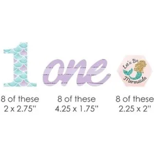 Cortes de fiesta de primer cumpleaños diseño con texto en_2