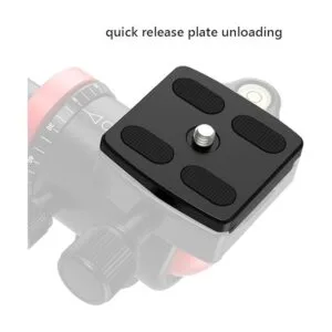 GEEKOTO Placa de liberación rápida para trípode placa de_3