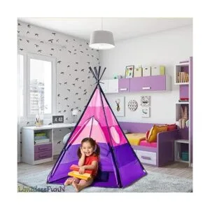 LimitlessFunN Teepee Tienda de campaña para niños con_4
