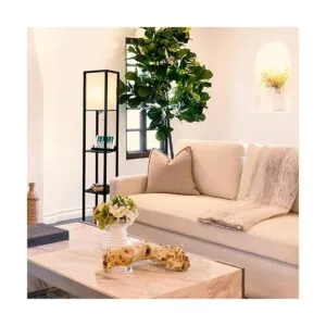 Brightech Maxwell Lámpara de pie moderna con puertos USB_6