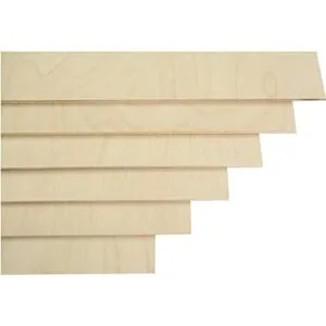 Madera contrachapada de abedul báltico de alta calidad