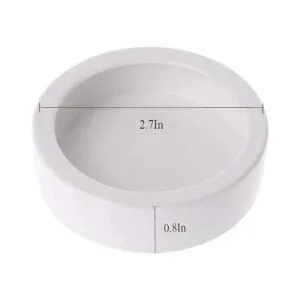 Tfwadmx Juego de 2 cuencos de cerámica para alimentos de