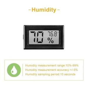 12 unidades de mini medidores electrónicos digitales de_4