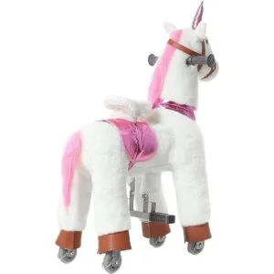 JoJoPooNy Juguetes de unicornio para niñas montar en_2