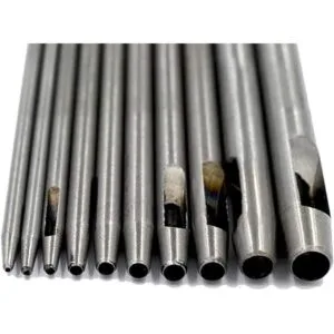 DGOL Leathercraft 10 tamaños hueco punzonadora correa de_2