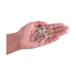 Super Z Outlet Anillos de compromiso de plata con_2