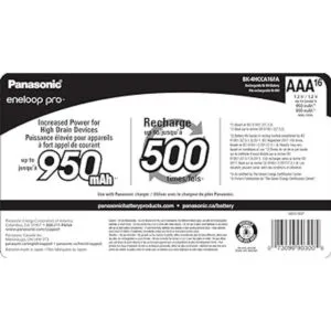 Panasonic BK4HCCA16FA eneloop pro AAA Baterías_2