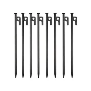 RIY Estacas de tienda de campaña resistentes de 12_1