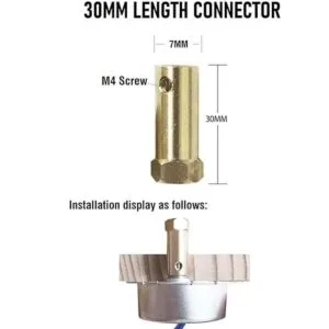 6 piezas de motor de turner de taza motor sincrónico