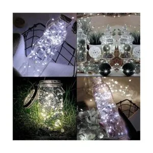 TingMiao serie de luces LED con estrellas luces de hada;