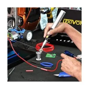 LEXIVON Juego de sopletes de butano para soldadura Negro_6