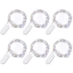 TingMiao serie de luces LED con estrellas luces de hada;