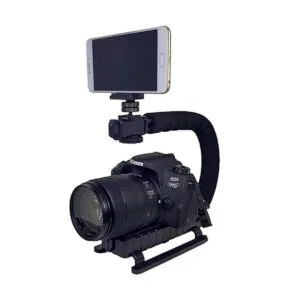 Estabilizador DSLR de mano de video mango estabilizador_2
